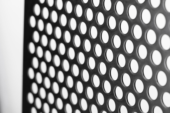 view perforated sheet material with tiny holes